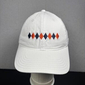 Virginia Cavaliers UVA Hat White Navy Orange Argyle Legacy Baseball Cap OSFM